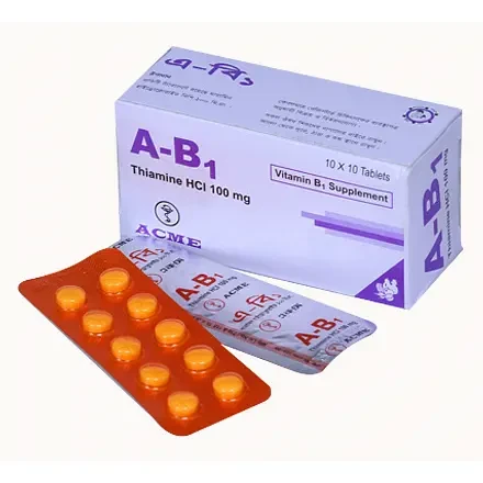 Pack Image: A-B1 100 mg Tablet (10 x 10)