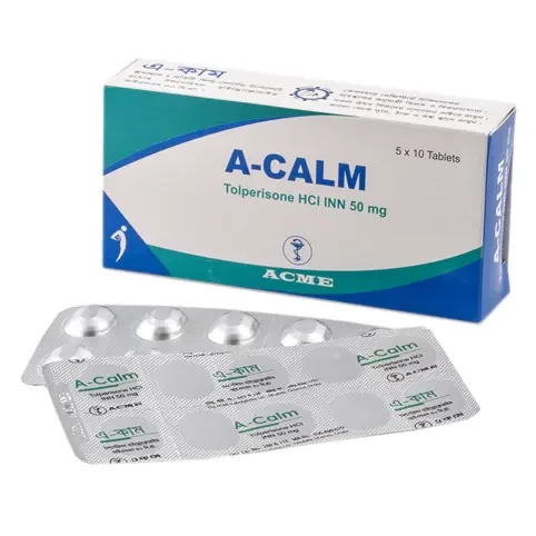 Pack Image: A-Calm 50 mg Tablet (5 x 10)