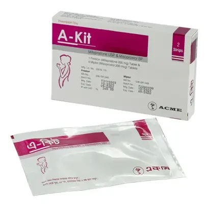 Pack Image: A-Kit 200 mg Tablet ((1+4) tablet kit)
