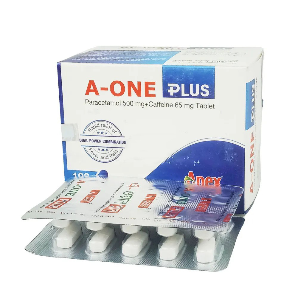 Pack Image: A-One Plus 500 mg Tablet (10 x 10)