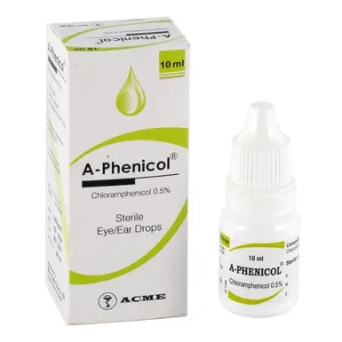 Pack Image: A-Phenicol 0.5% Eye Drop (10 ml drop)
