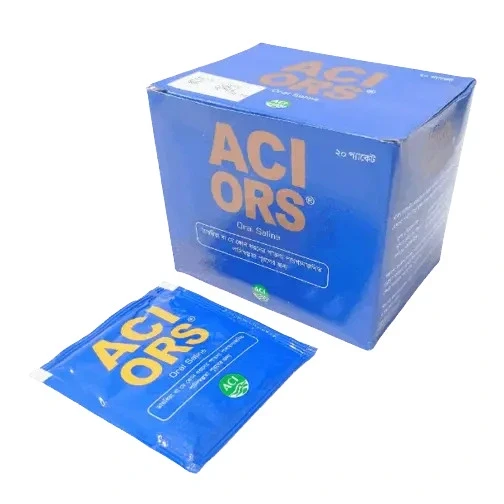 Pack Image: ACI ORS 10.25 gm Powder (10.25 gm sachet)