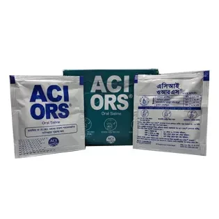 Pack Image: ACI ORS Fruity 13.47 gm Powder (13.47 gm sachet)