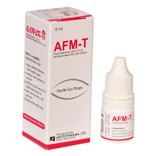 Pack Image: AFM-T 0.1% 0.025% Eye Drop (5 ml drop)