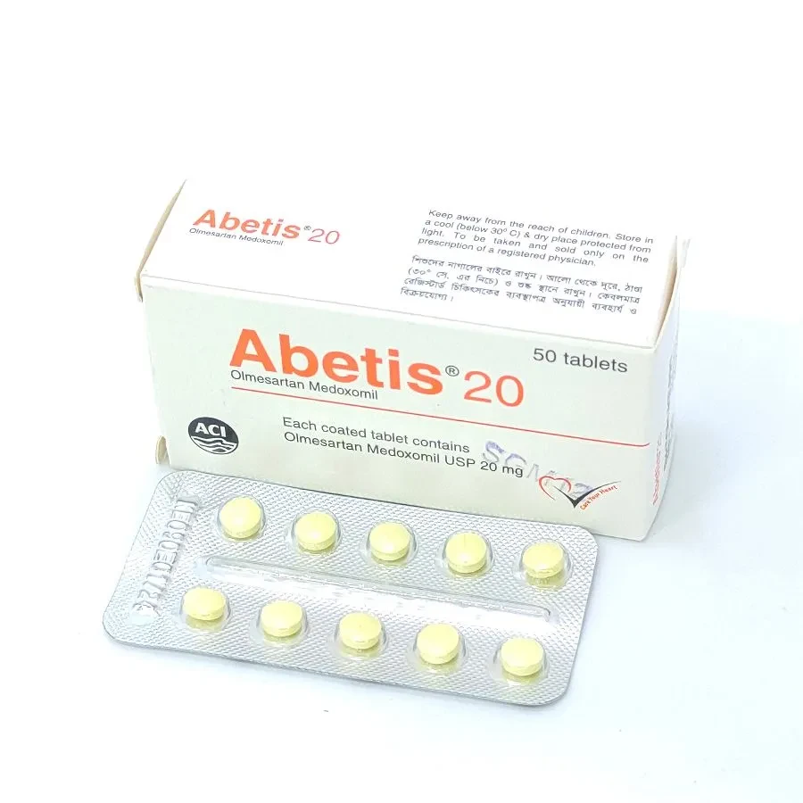 Pack Image: Abetis 20 mg Tablet (5 x 10)