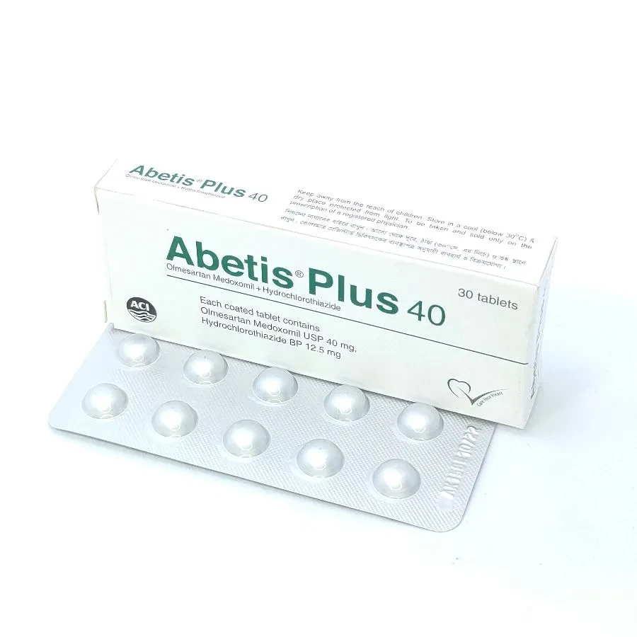 Pack Image: Abetis Plus 40 mg Tablet (3 x 10)