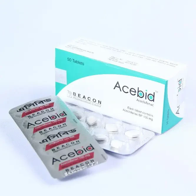 Pack Image: Acebid 100 mg Tablet (5 x 10)