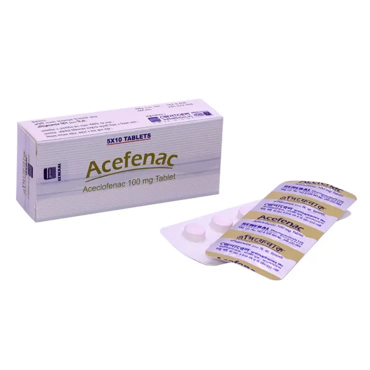 Pack Image: Acefenac 100 mg Tablet (5 x 10)