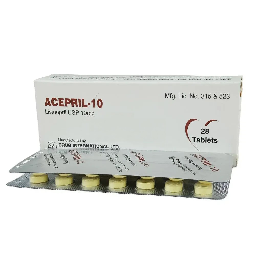 Pack Image: Acepril 10 mg Tablet (2 x 14)