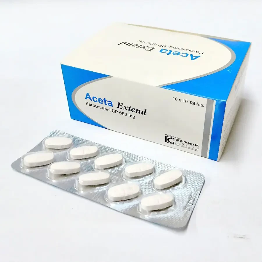 Pack Image: Aceta Extend 665 mg Tablet (10 x 10)