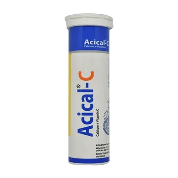Pack Image: Acical-C 1000 mg Tablet (1 x 10)