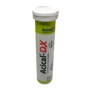 Pack Image: Acical-DX 600 mg Tablet (1 x 14)