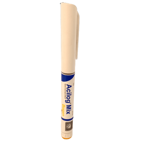 Pack Image: Acilog Mix 30% 70% Injection (3 ml cartridge)
