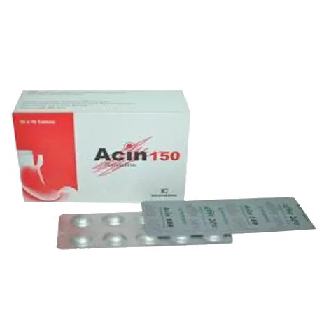 Pack Image: Acin 150 mg Tablet (15 x 10)