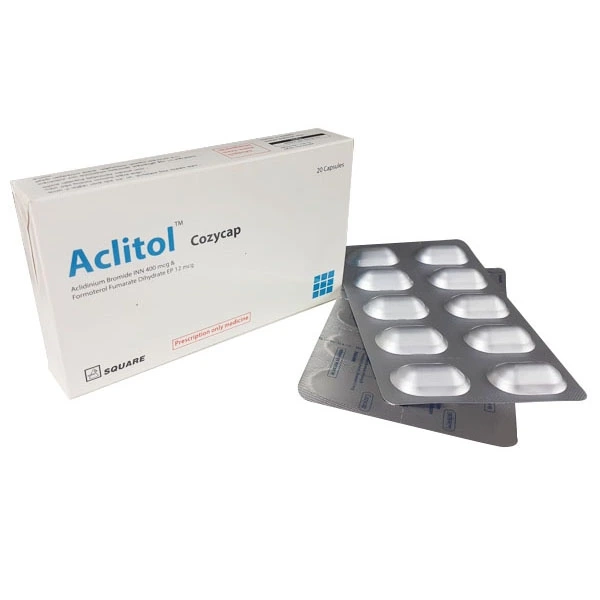Pack Image: Aclitol 400 mcg Inhalation Capsule (2 x 10)