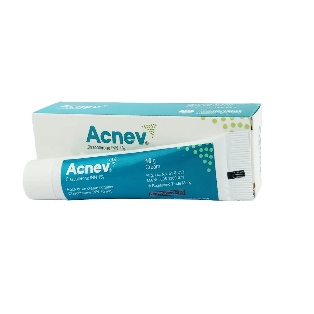 Pack Image: Acnev 1% w Cream (10 gm tube)