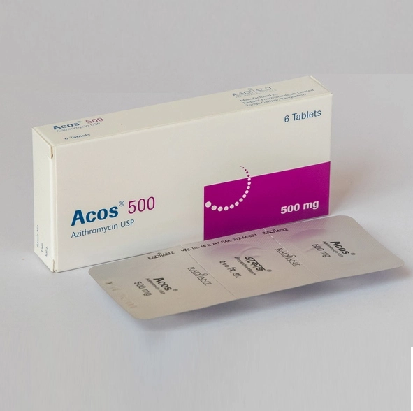 Pack Image: Acos 500 mg Tablet (2 x 3)