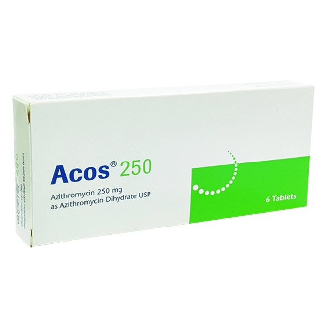 Pack Image: Acos 250 mg Tablet (1 x 6)