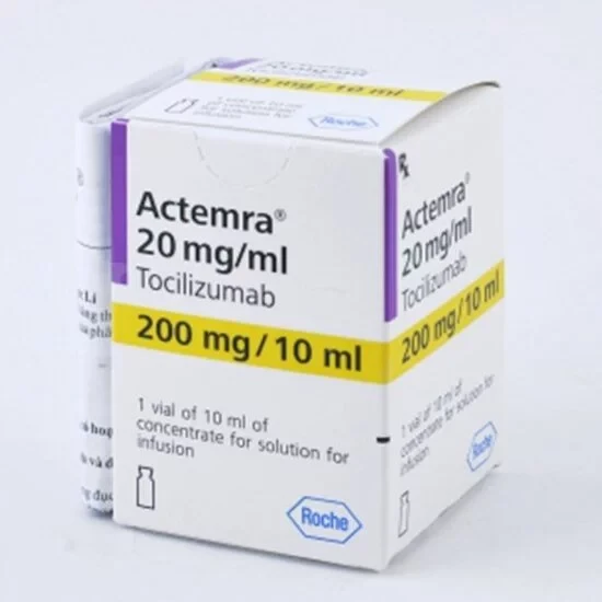 Pack Image: Actemra 200 mg Injection (10 ml vial)