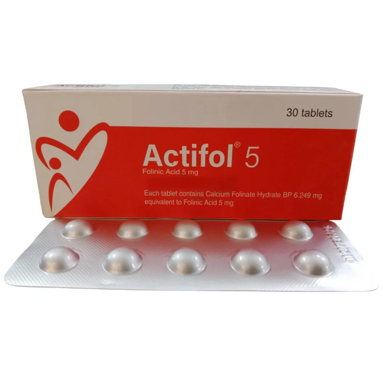 Pack Image: Actifol 5 mg Tablet (3 x 10)