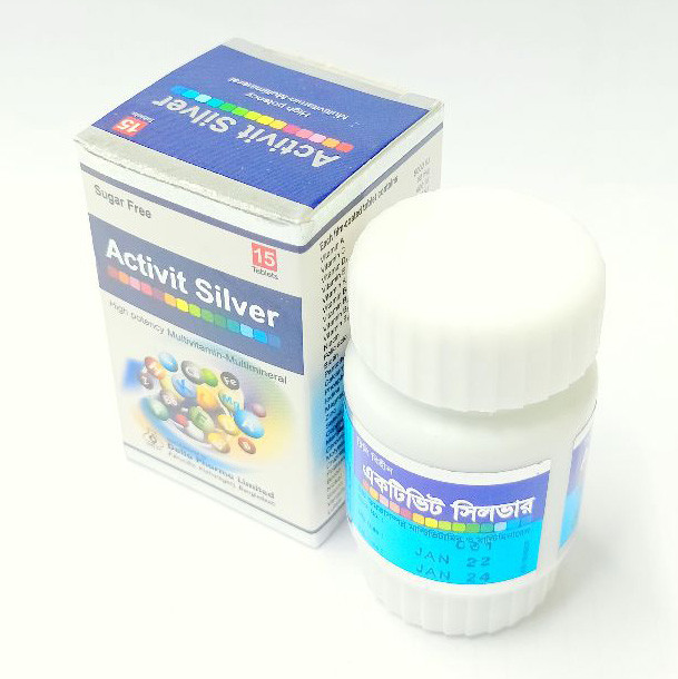 Pack Image: Activit Silver  Tablet (1 x 15)