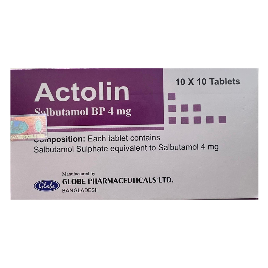 Pack Image: Actolin 4 mg Tablet (10 x 10)
