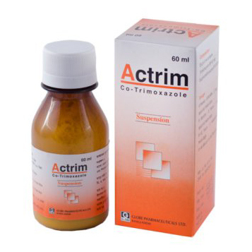 Pack Image: Actrim (200 mg Suspension (60 ml bottle)