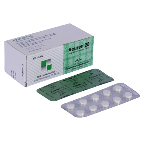 Pack Image: Acuren 25 mg Tablet (10 x 10)