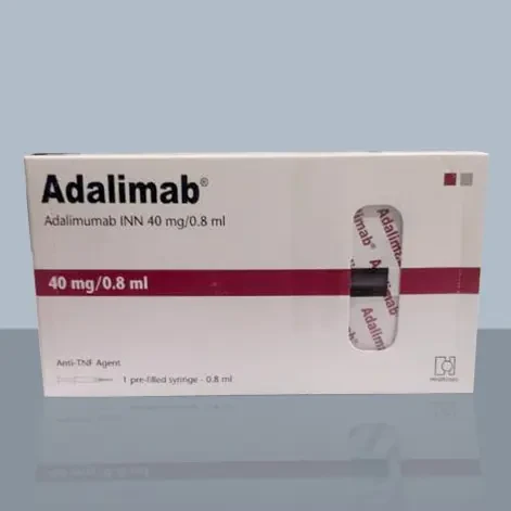 Pack Image: Adalimab 40 mg Injection (0.8 ml pre-filled syringe)