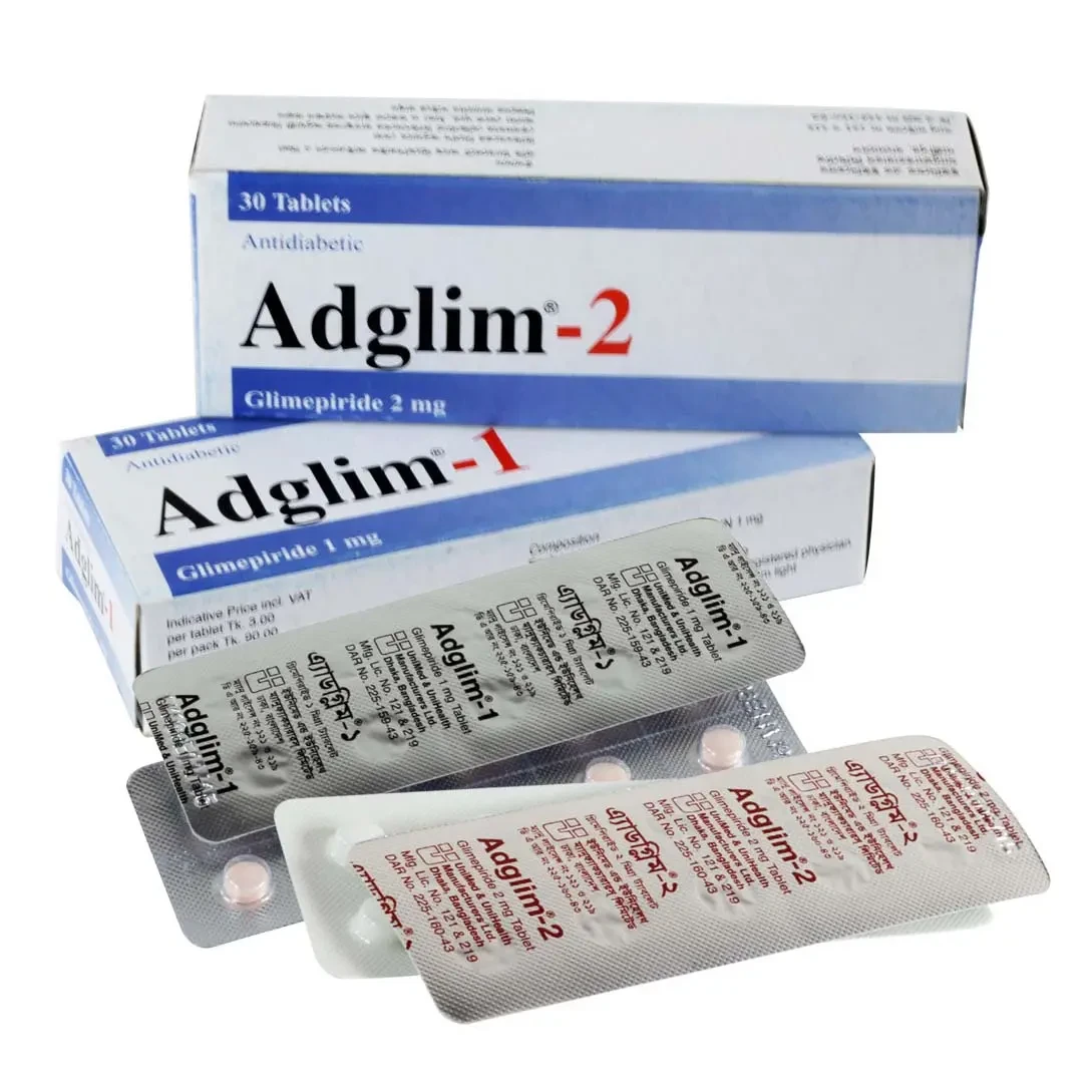 Pack Image: Adglim 2 mg Tablet (3 x 10)