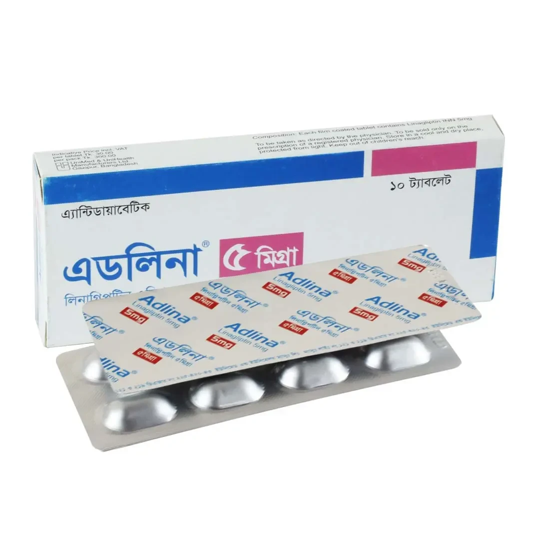 Pack Image: Adlina 5 mg Tablet (3 x 10)