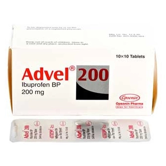 Pack Image: Advel 200 mg Tablet (10 x 10)