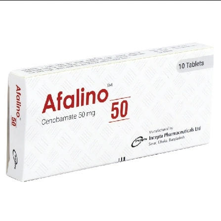 Pack Image: Afalino 50 mg Tablet (1 x 10)