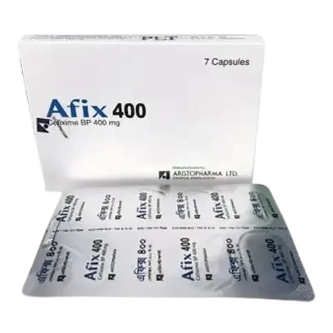 Pack Image: Afix 400 mg Capsule (2 x 7)