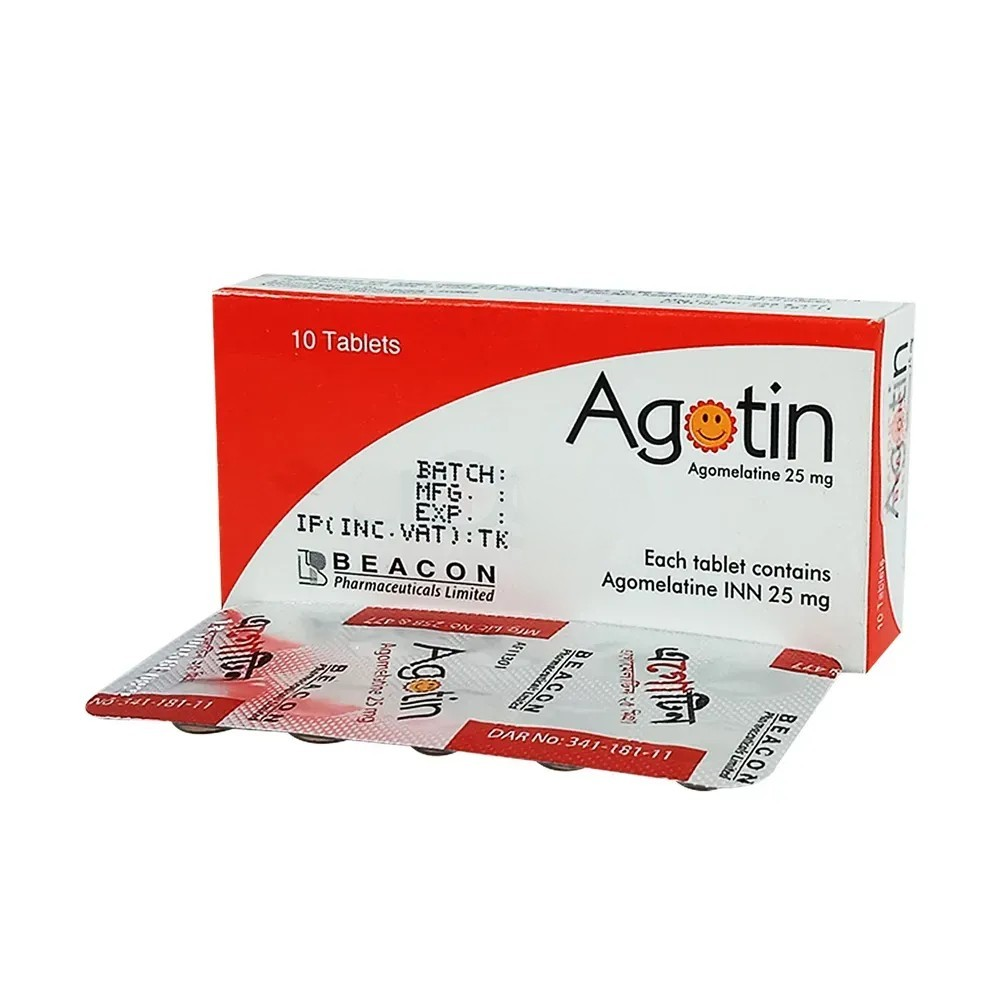 Pack Image: Agotin 25 mg Tablet (1 x 10)