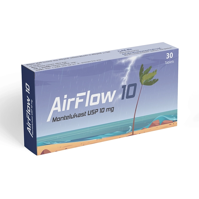 Pack Image: AirFlow 10 mg Tablet (3 x 10)
