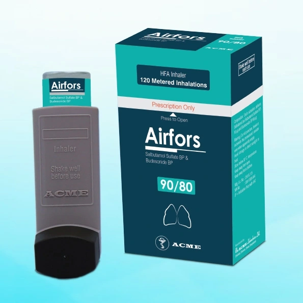 Pack Image: Airfors (90 mcg Inhaler (120 metered doses)