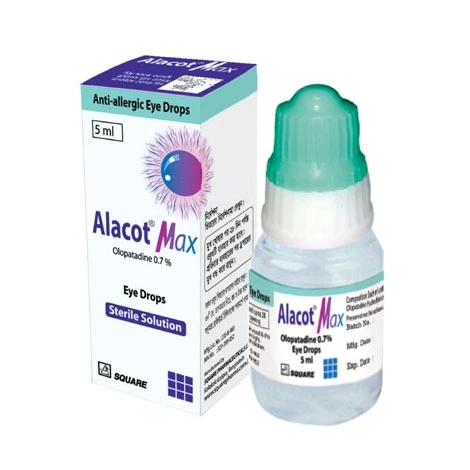 Pack Image: Alacot Max 0.7% Eye Drop (5 ml drop)
