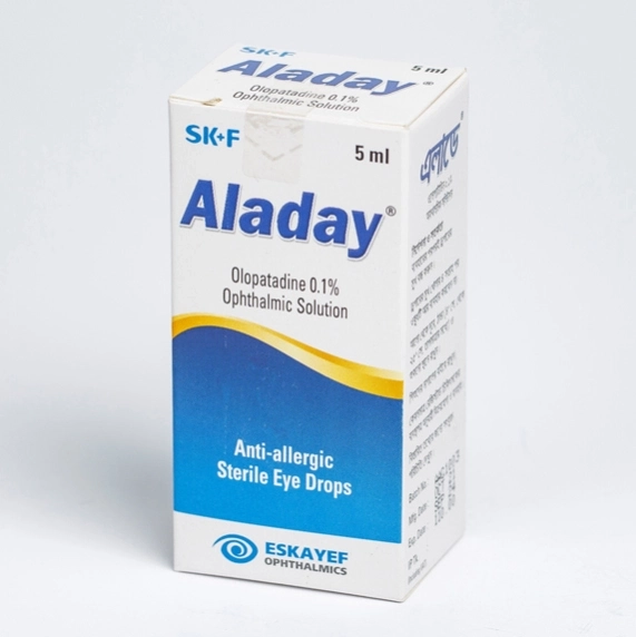 Pack Image: Aladay 0.1% Eye Drop (5 ml drop)