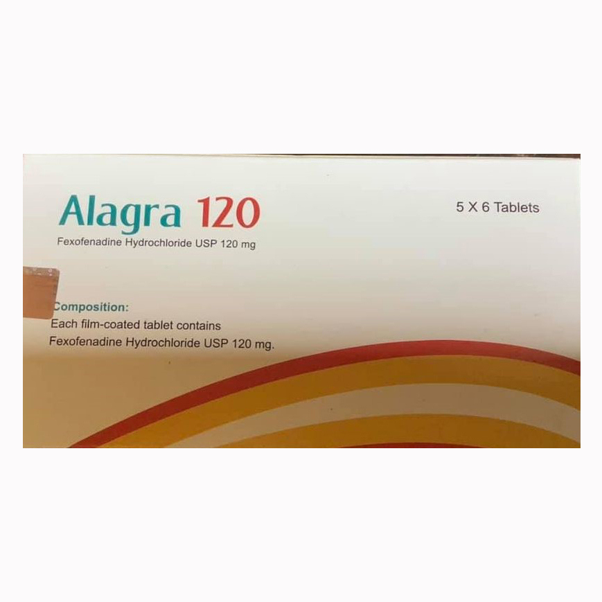 Pack Image: Alagra 120 mg Tablet (6 x 10)
