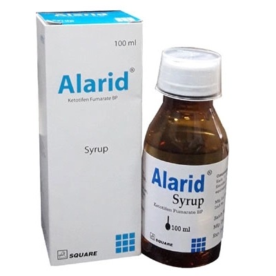 Pack Image: Alarid 1 mg Syrup (100 ml bottle)