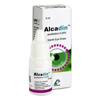 Pack Image: Alcadin 0.25% Eye Drop (5 ml drop)