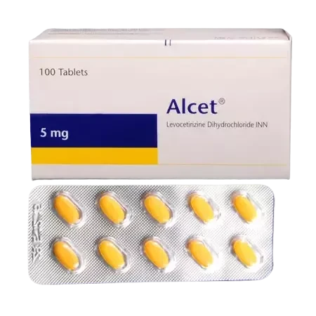 Pack Image: Alcet 5 mg Tablet (10 x 10)