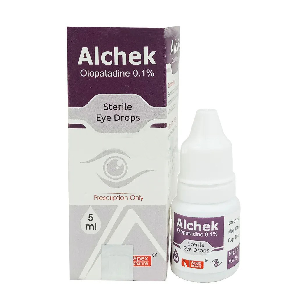 Pack Image: Alchek 0.1% Eye Drop (5 ml drop)