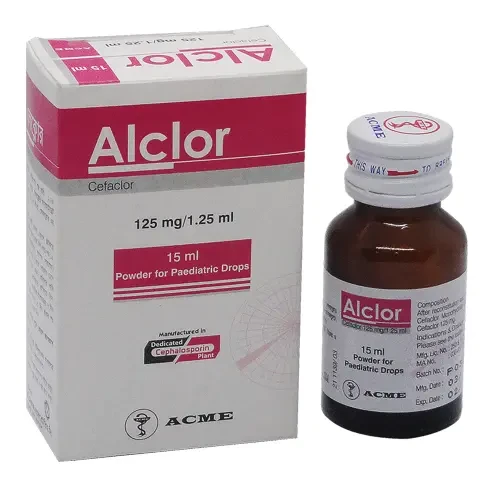 Pack Image: Alclor 125 mg Pediatric Drop (15 ml bottle)