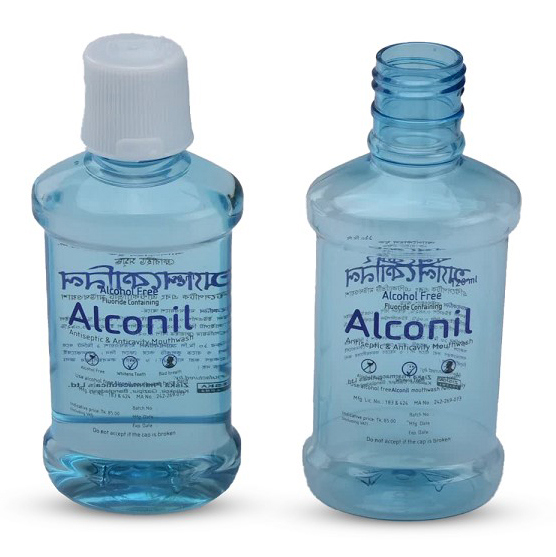 Pack Image: Alconil Mouthwash (120 ml bottle)