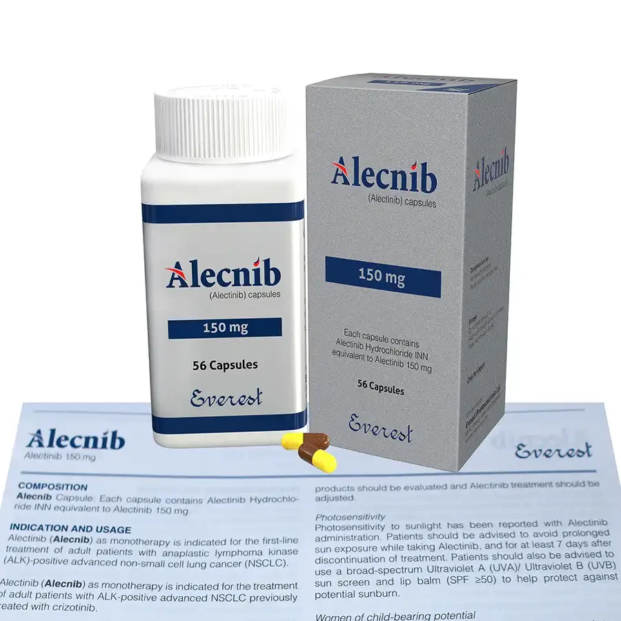 Pack Image: Alecnib 150 mg Capsule (1 x 56)