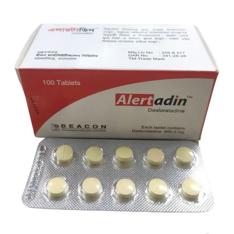 Pack Image: Alertadin 5 mg Tablet (10 x 10)
