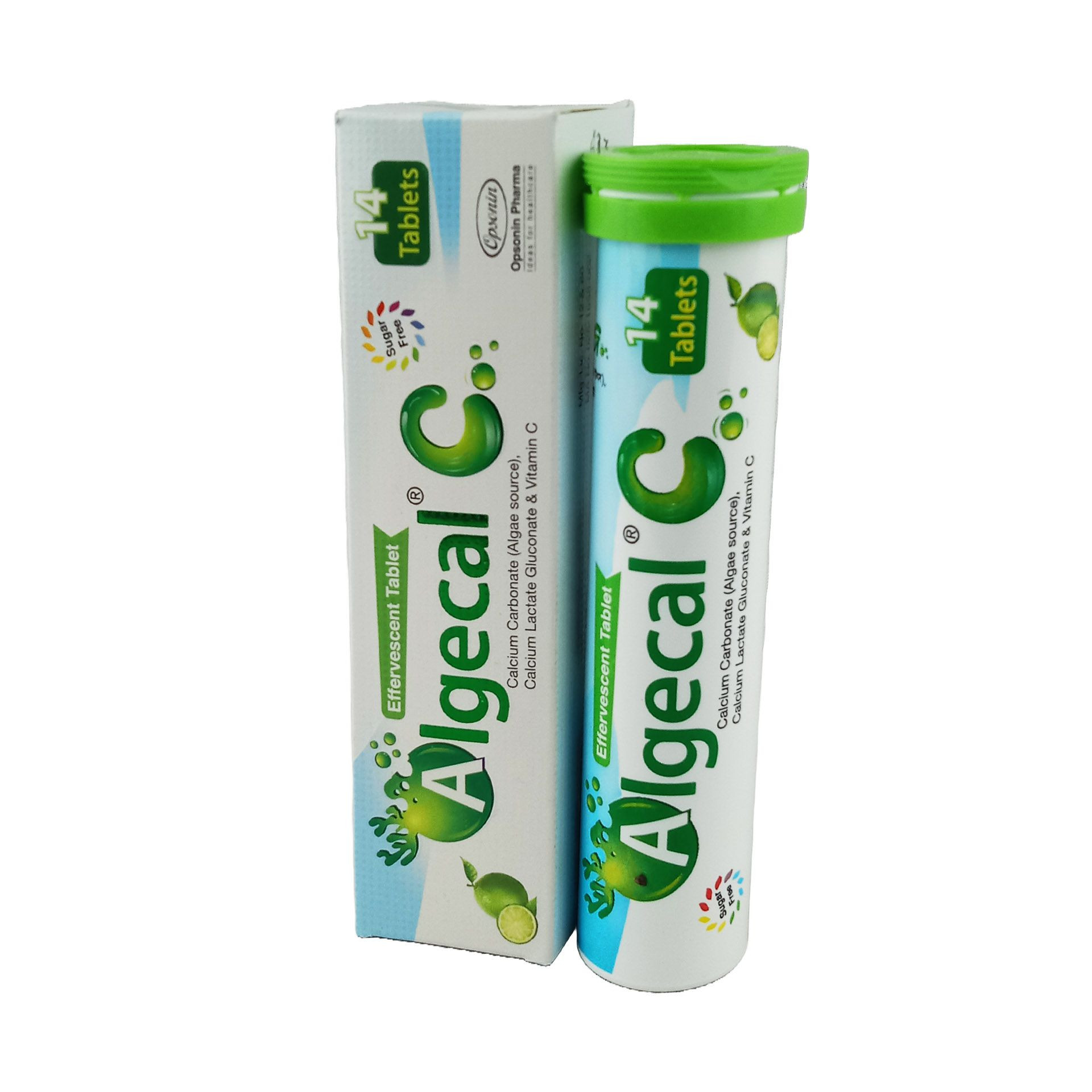 Pack Image: Algecal C 1000 mg Tablet (1 x 14)