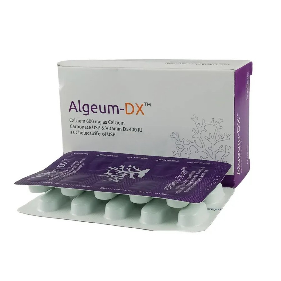 Pack Image: Algeum-DX 600 mg Tablet (3 x 10)